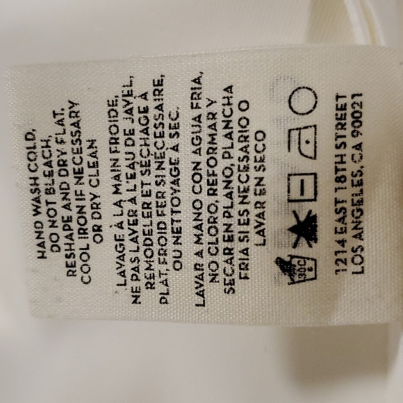 J Brand White Top Size M - Picture 6 of 6
